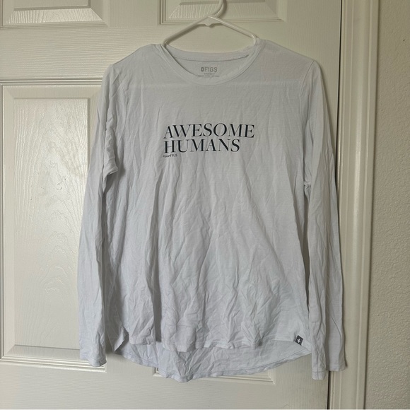 Figs Tops Awesome Humans Wearfigs Figs Supersoft Longsleeve
